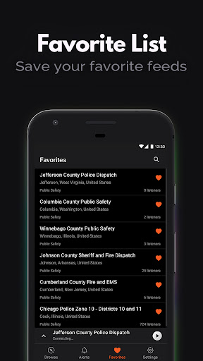 Police Scanner - Live Radio screenshot 2