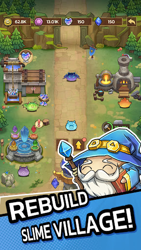 Slime Castle — Idle TD Game screenshot 5