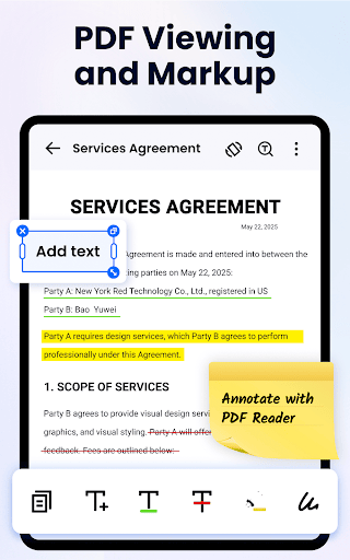 PDF Reader - PDF Editor screenshot 8