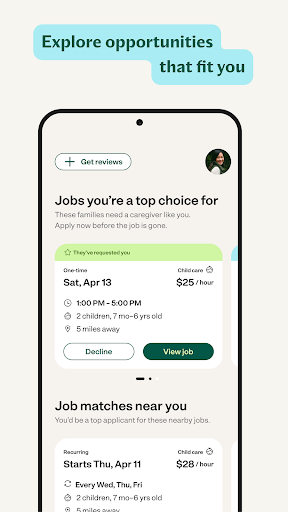 Care.com: Find Caregiver Jobs screenshot 1