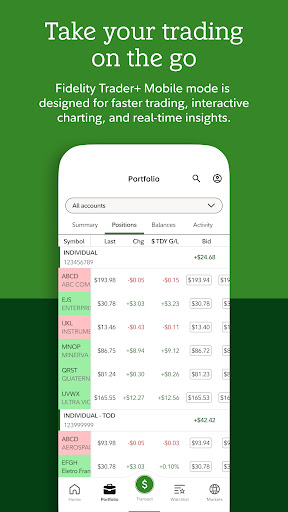 Fidelity Investments screenshot 2