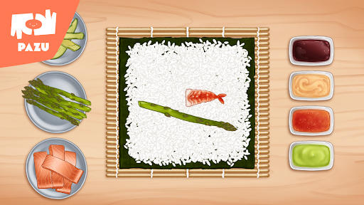 Sushi Maker Kids Cooking Games screenshot 1