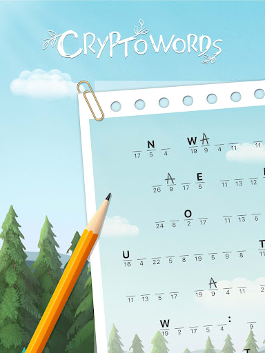 Cryptoscapes - Brain Word Game screenshot 2