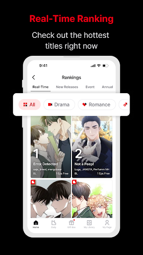 Lezhin Comics - Daily Releases screenshot 10