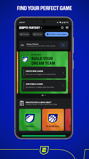 ESPN Fantasy Sports screenshot 1