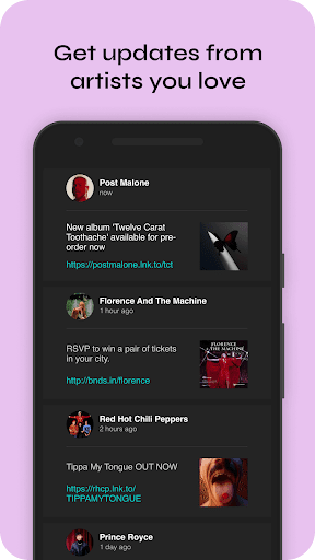 Bandsintown Concerts screenshot 15
