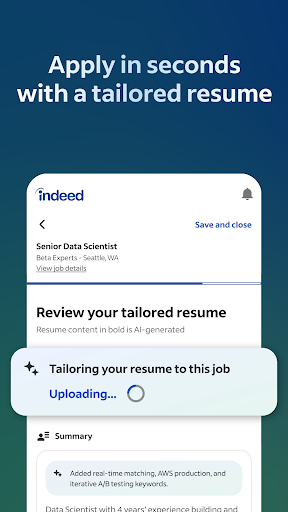 Indeed Job Search screenshot 8