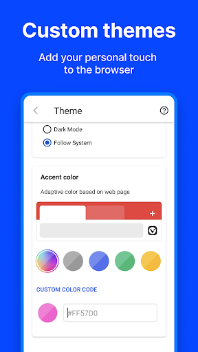 Vivaldi Browser - Fast & Safe screenshot 7