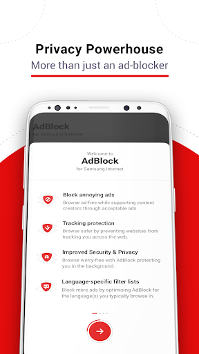 AdBlock for Samsung Browser screenshot 1