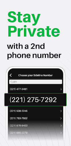 Sideline: 2nd Phone Line App screenshot 5