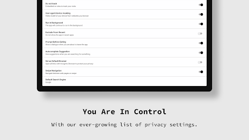 Incognito Browser - Go Private screenshot 9