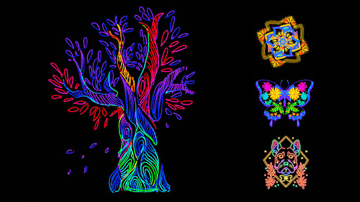 Doodle Master - Glow Art screenshot 10