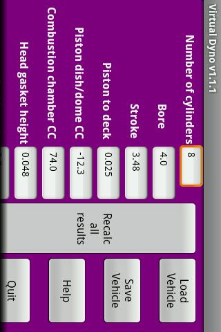 Virtual Dyno PRO screenshot 1