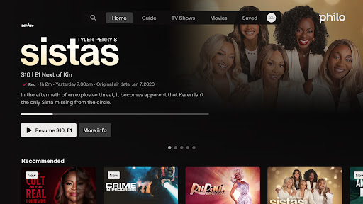 Philo: Shows, Movies, Live TV. screenshot 1