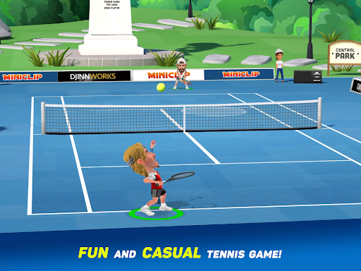 Mini Tennis: Perfect Smash screenshot 2
