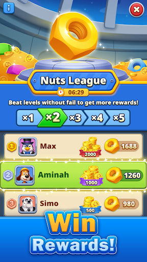 Nuts Factory: Nut Sort Puzzle screenshot 3