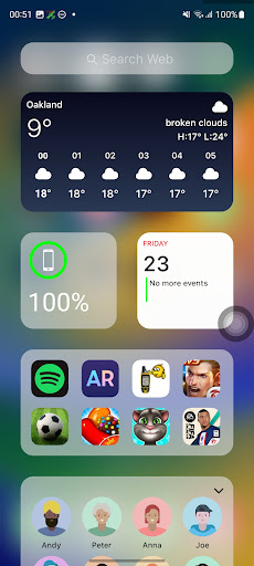 Launcher iOS 26 screenshot 1
