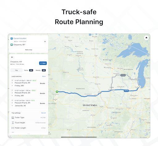 TruckMap - Truck GPS Routes screenshot 10