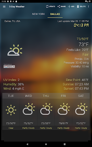 Weather & Clock Widget screenshot 14