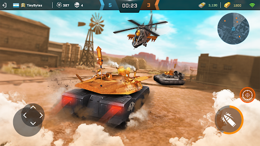 Massive Warfare: Tanks PvP War screenshot 2