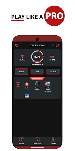 Game Booster Fire GFX- Fix Lag screenshot 2