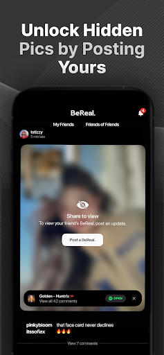 BeReal. Your friends for real. screenshot 4