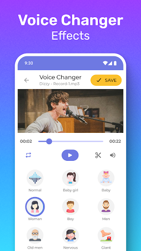 Video Voice Editor + Effects screenshot 26
