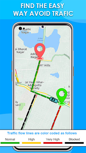 GPS Maps Navigation Traffic screenshot 2