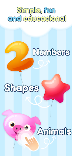 Baby Balloons pop screenshot 2