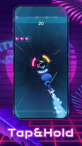 Rainbow Surfer: Duet Color screenshot 2