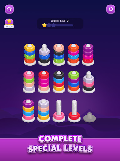 Nut Sort: Color Sorting Game screenshot 21