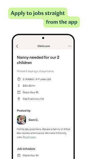 Care.com: Find Caregiver Jobs screenshot 2