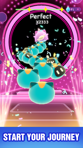 Cat Hop - Dancing Music Games screenshot 4