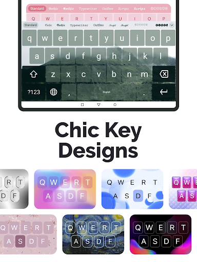 Fonts Art - Keyboard Fonts screenshot 9