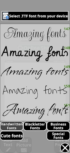 xCanvas — Tattoo Font Designer screenshot 16
