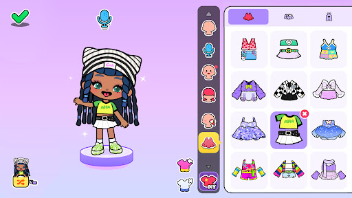 Aha World: Doll Dress-Up Game screenshot 1