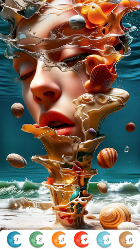 Surreal Art Coloring Pages screenshot 3