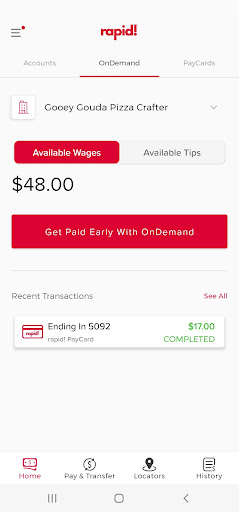 rapid! Pay screenshot 6