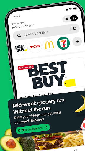 Uber Eats: Food and Grocery screenshot 3
