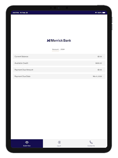 Merrick Bank Mobile screenshot 8