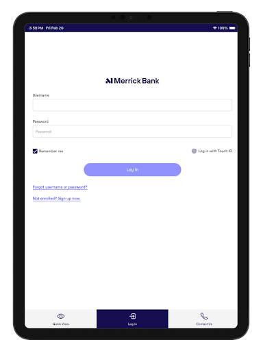 Merrick Bank Mobile screenshot 4