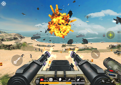 World War: Army Battle FPS 3D screenshot 4