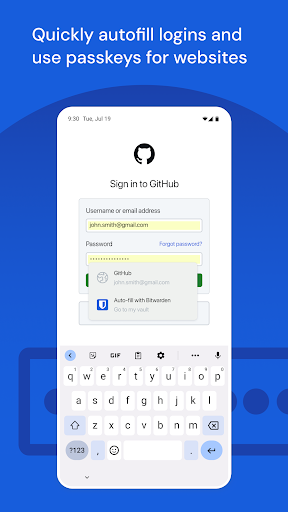 Bitwarden Password Manager screenshot 1