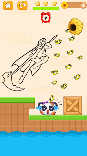 Draw to Save: Dog Puzzle screenshot 5