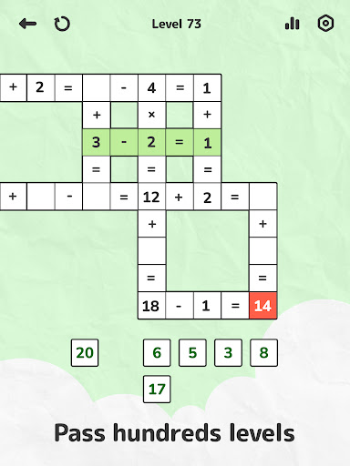 Math Crossword — Number puzzle screenshot 13
