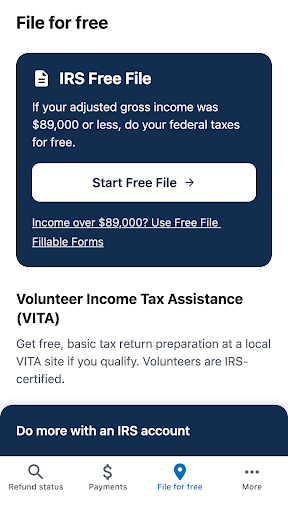 IRS2Go screenshot 4