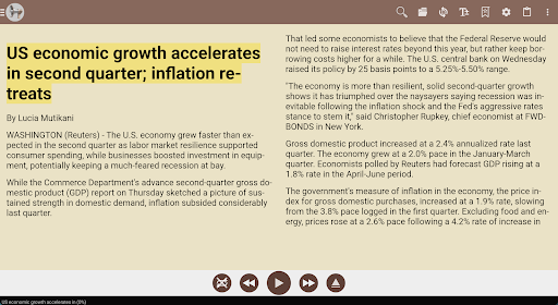 @Voice: Text to Speech Reader screenshot 16