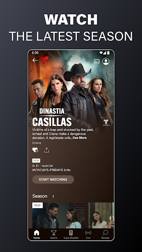 Telemundo: Series y TV en vivo screenshot 2