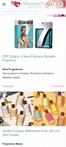 Fragrantica Perfumes screenshot 1