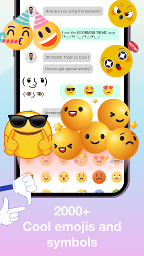 Emoji Keyboard: Fonts & Themes screenshot 7